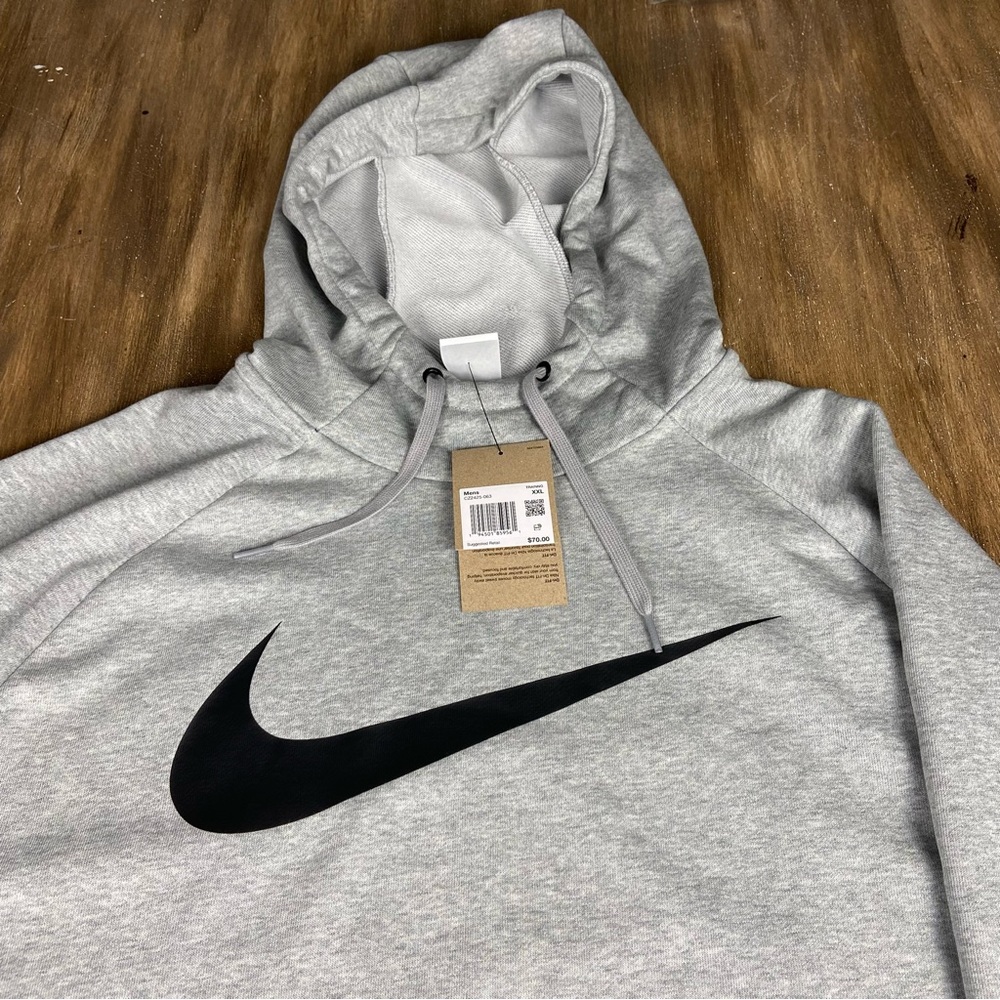 Nike Men's Gray Hoodie Size 2x NWT - Picture 2 of 7